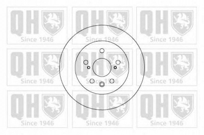 QUINTON HAZELL bdc4624 -  Тормозной диск